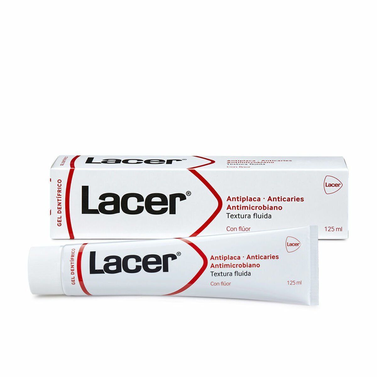 Pasta de Dientes Lacer Gel Dentífrico 125 ml