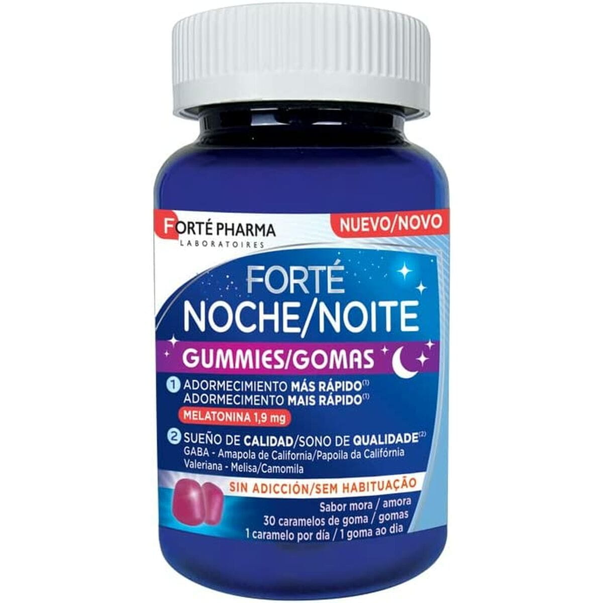 Suplemento para Insomnio Forté Pharma Forté Noche Melatonina 30 unidades