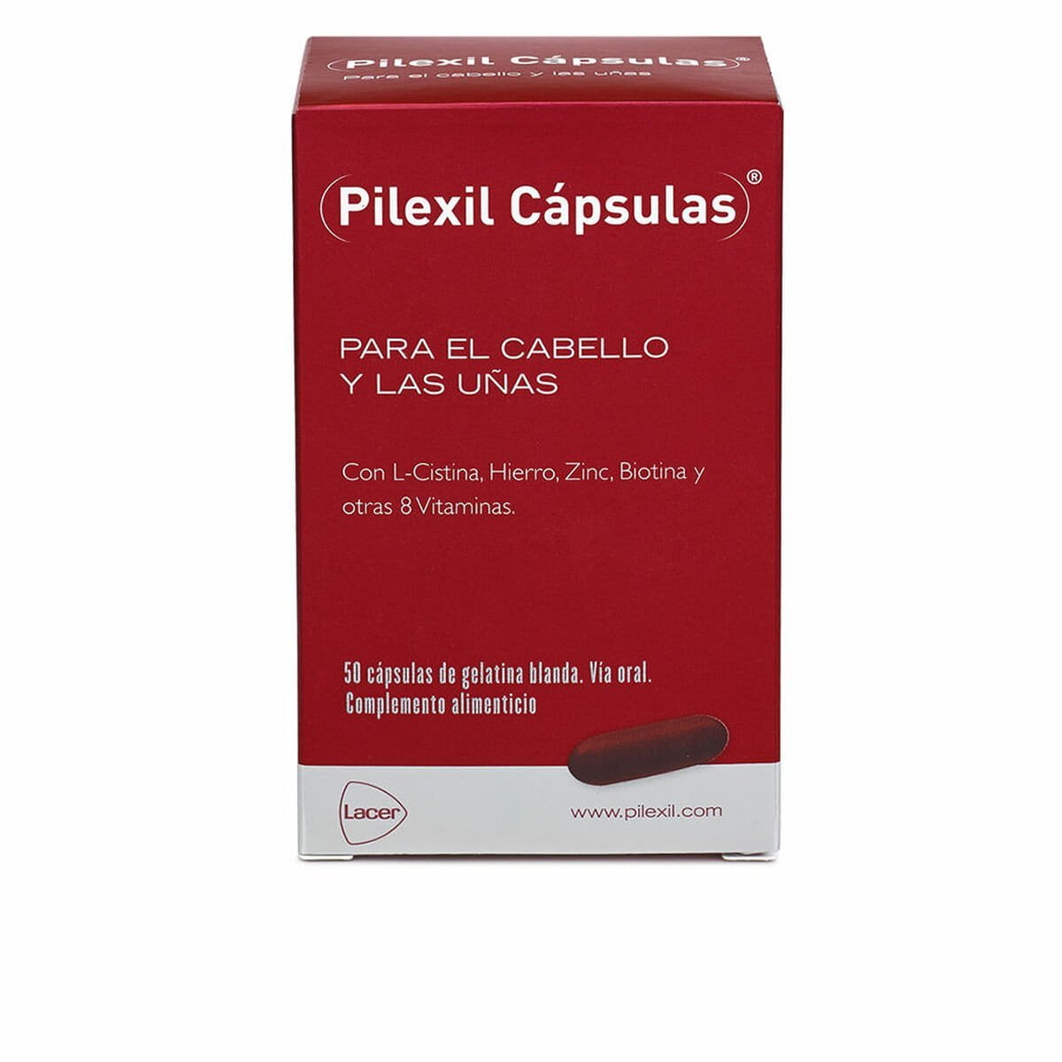 Complemento Alimenticio Pilexil 50 Unidades