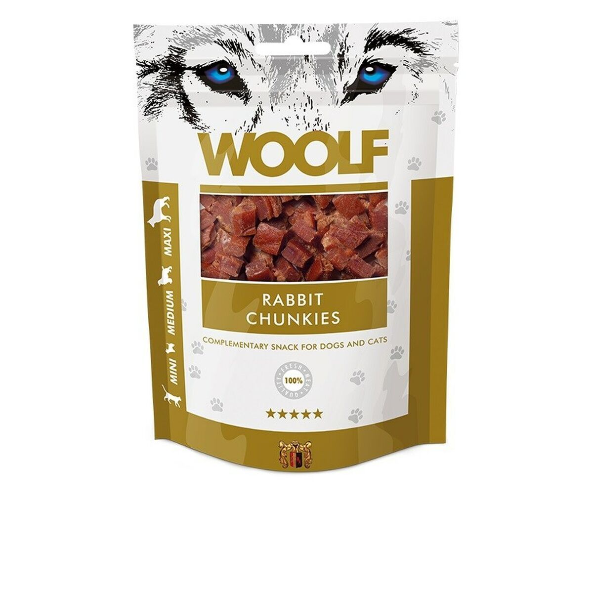Snack para Perros Woolf Conejo 100 g