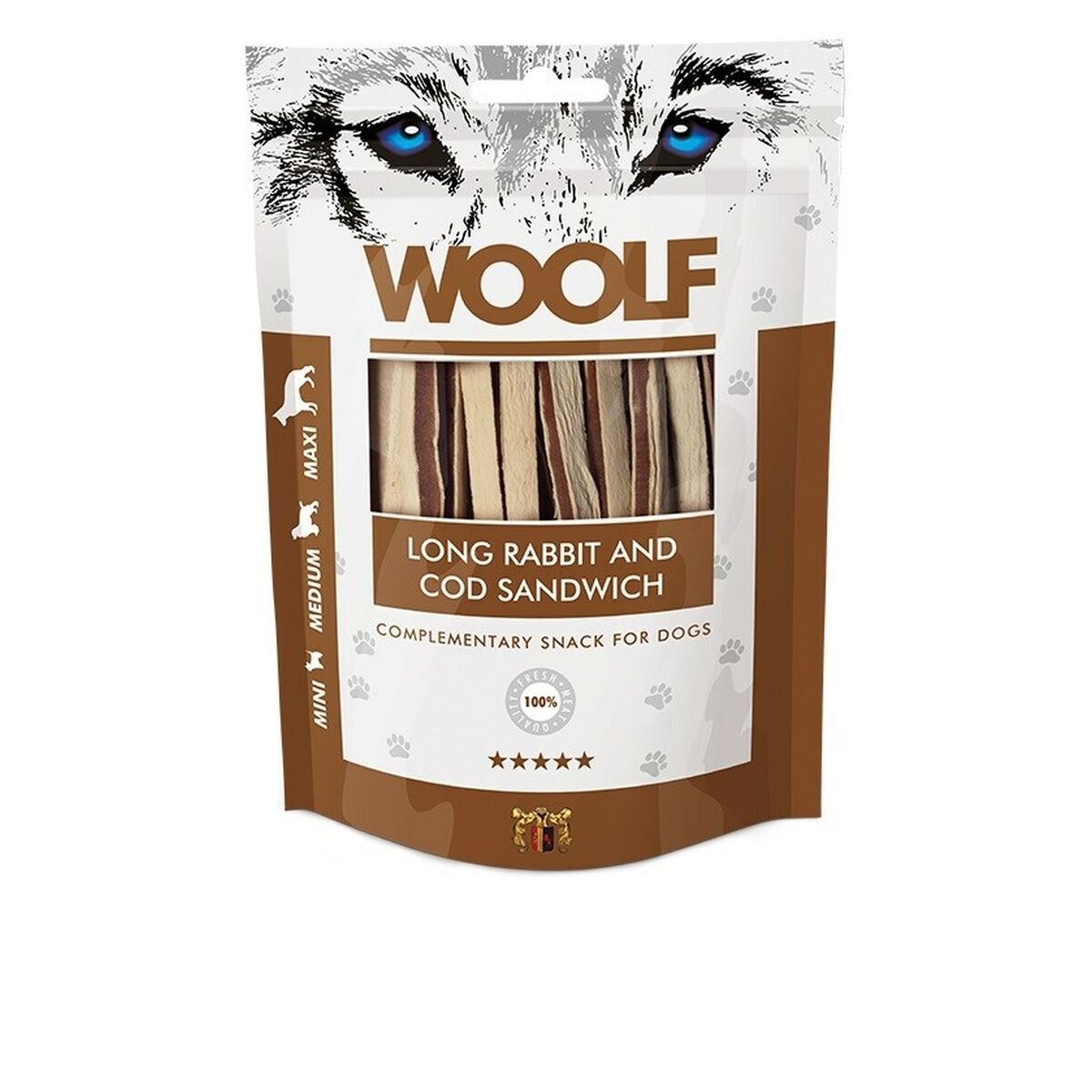 Snack para Perros Woolf Conejo 100 g