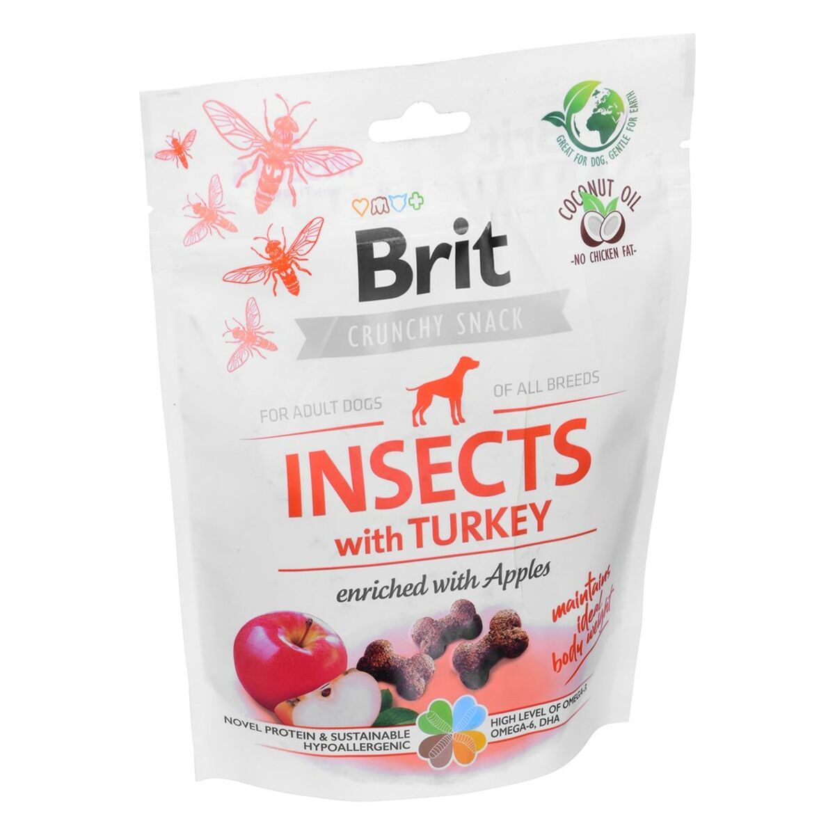 Snack para Perros Brit Pavo 200 g
