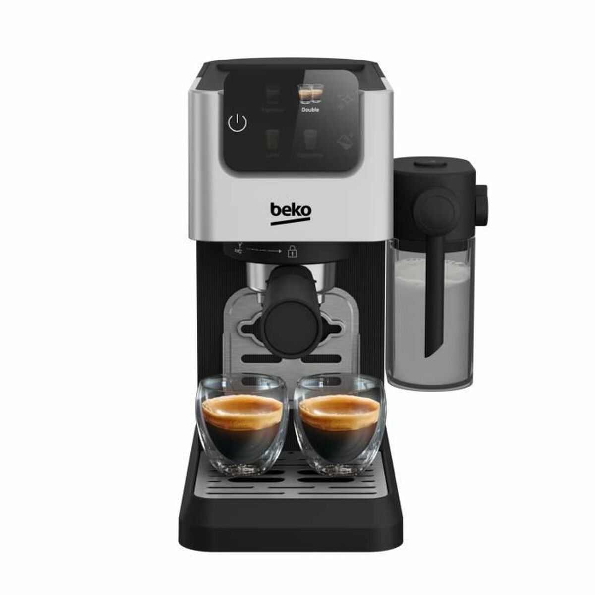 Cafetera de Cápsulas BEKO CEP5304X Plateado 15 bar 1,1 L