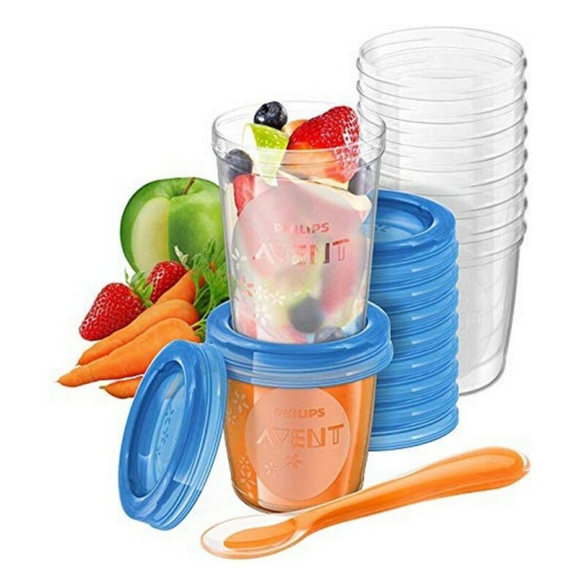 Set de Recipientes para Comida de Bebé Philips SCF721 / 20