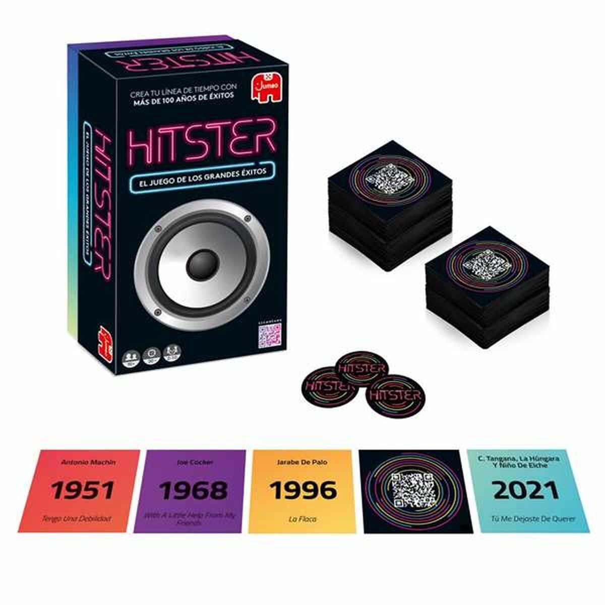 Juego de preguntas y respuestas Diset Hitster - Greatest musical hits!