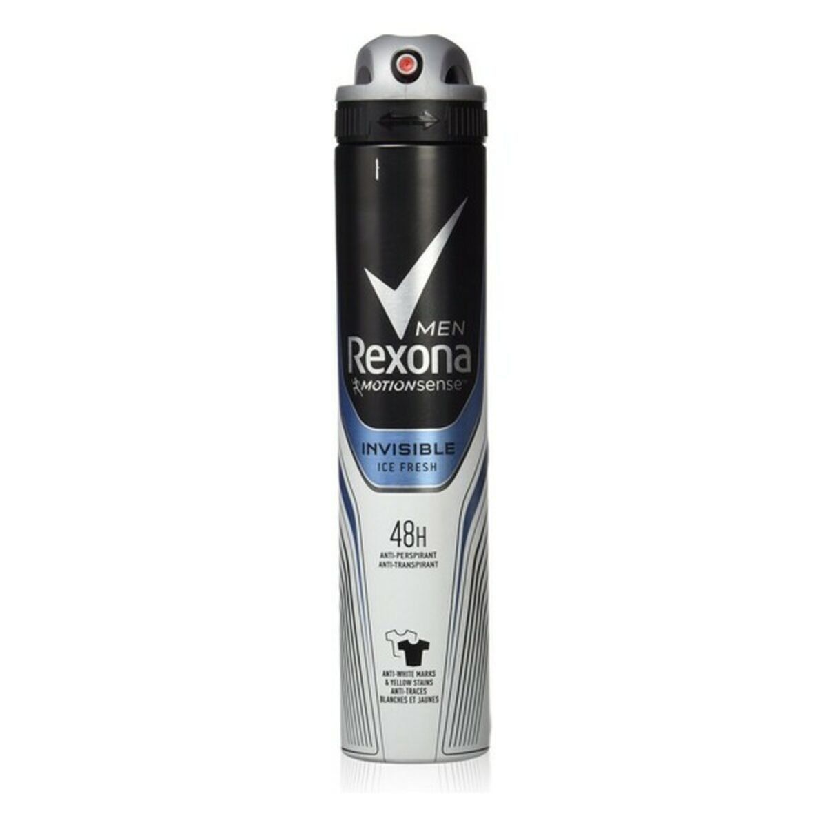Desodorante en Spray Fresco Rexona Invisible Ice Fresh Men 200 ml