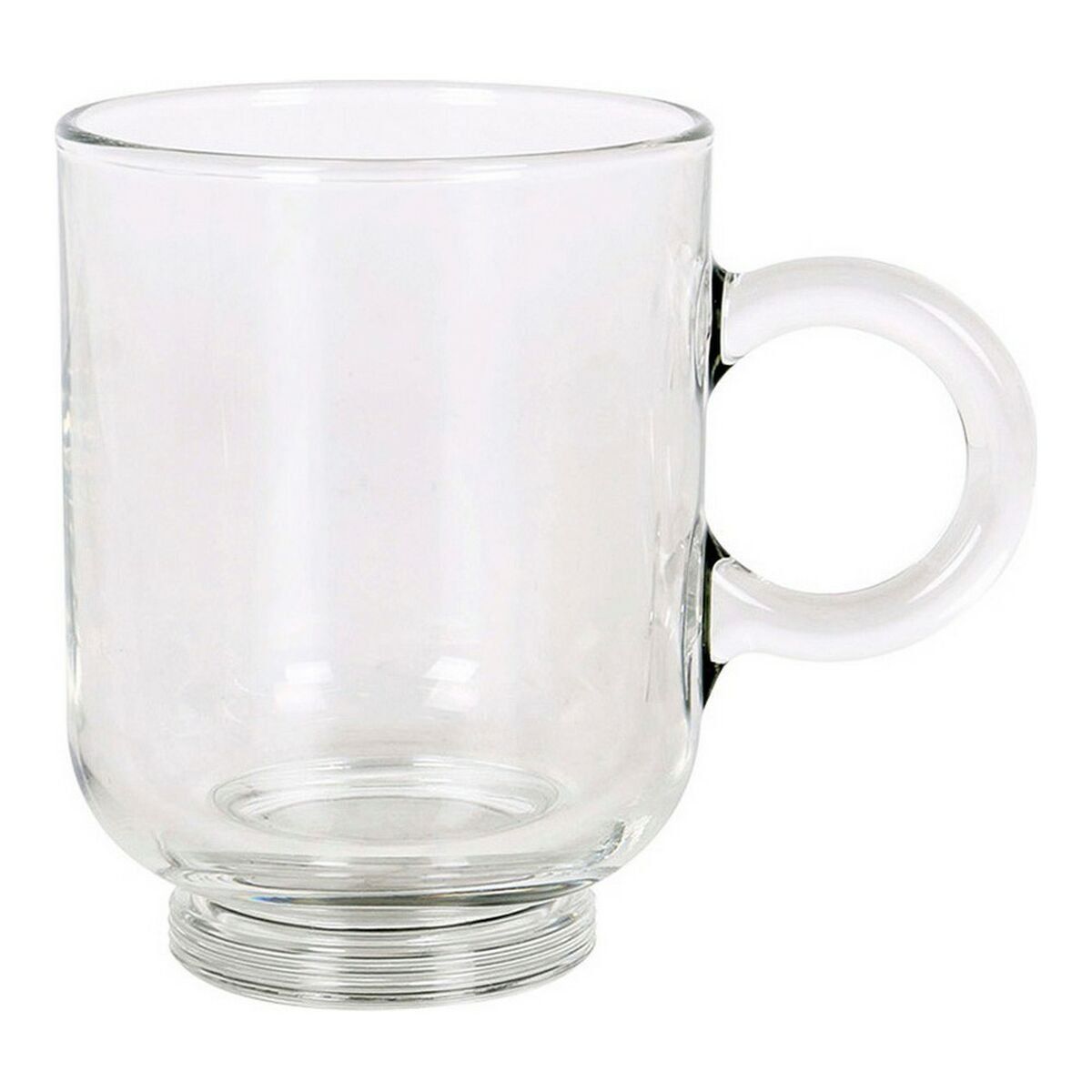Juego de Tazas de Café Royal Leerdam Sentido Mug Transparente Cristal 6 Piezas (6 Unidades)