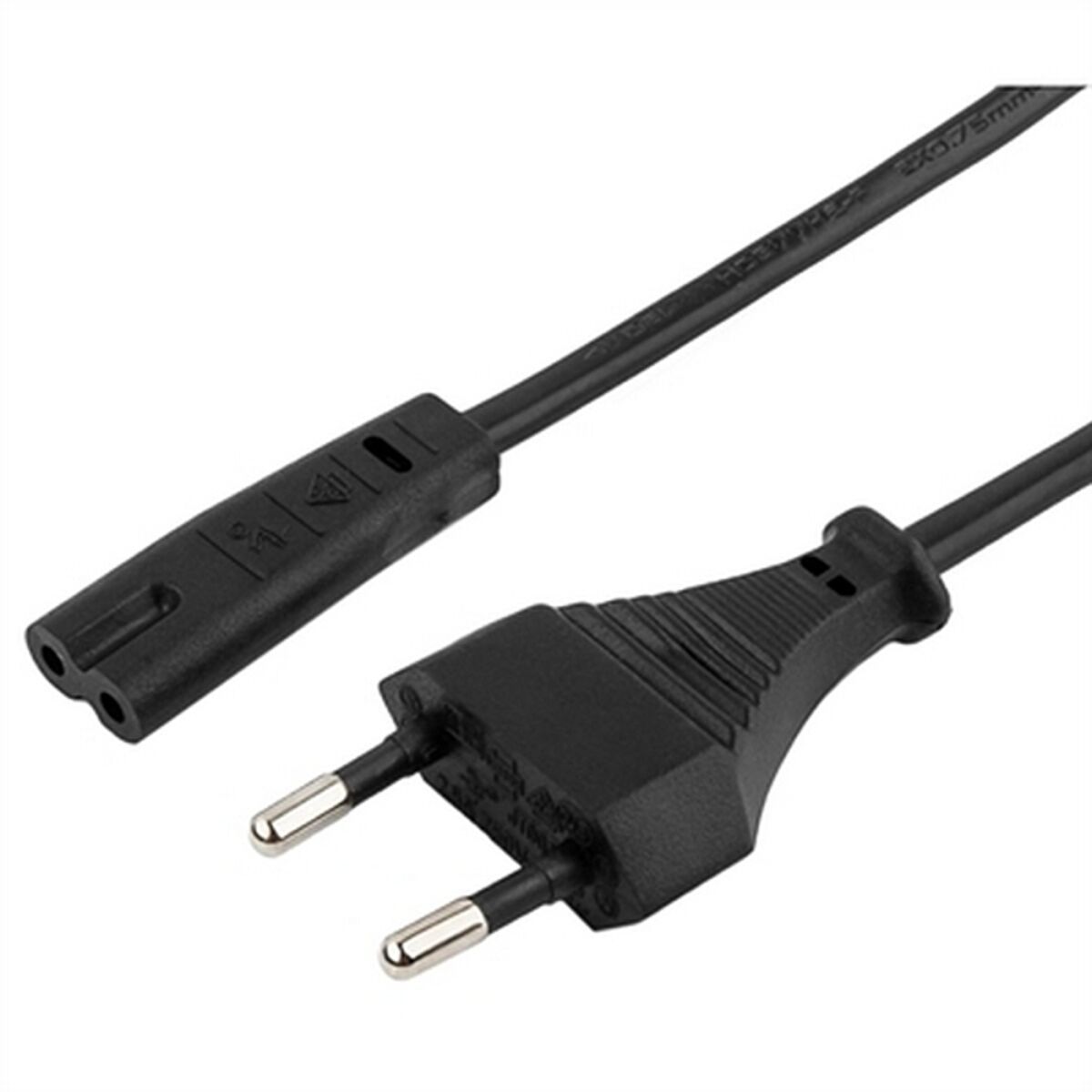 Cable de Alimentación GEMBIRD PC-184/2 (1,8 m) Negro 1,8 m