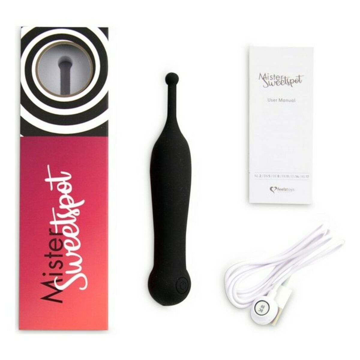 Masajeador FeelzToys Mister Sweetspot Negro