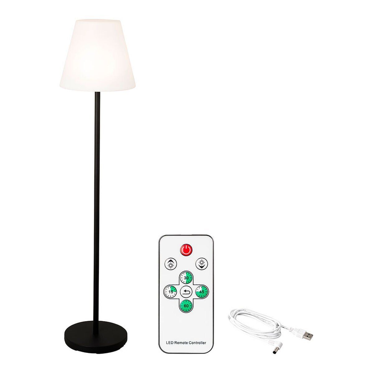 Lámpara de Pie Lumineo 894459 150 cm Recargable