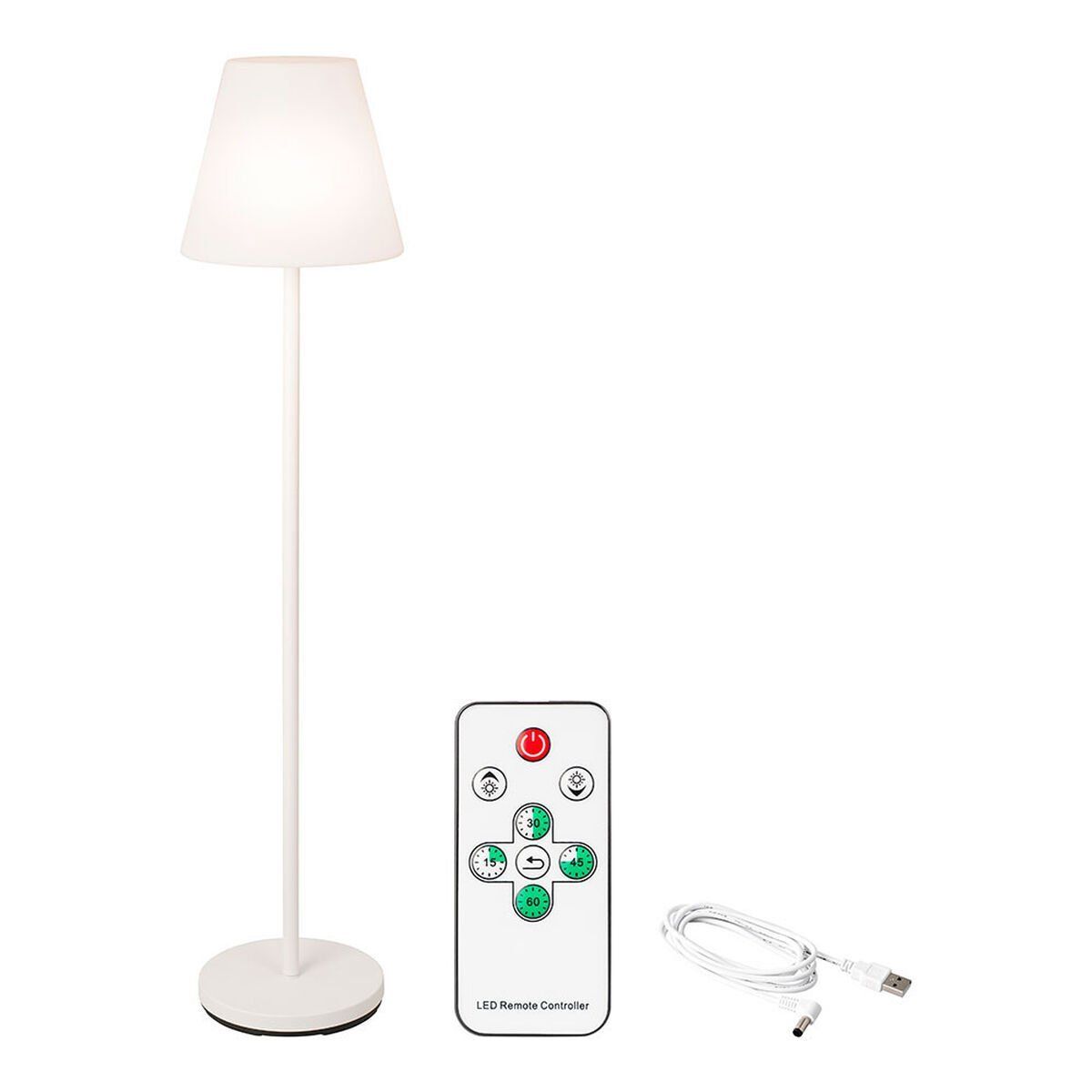 Lámpara de Pie Lumineo 894460 150 cm Recargable