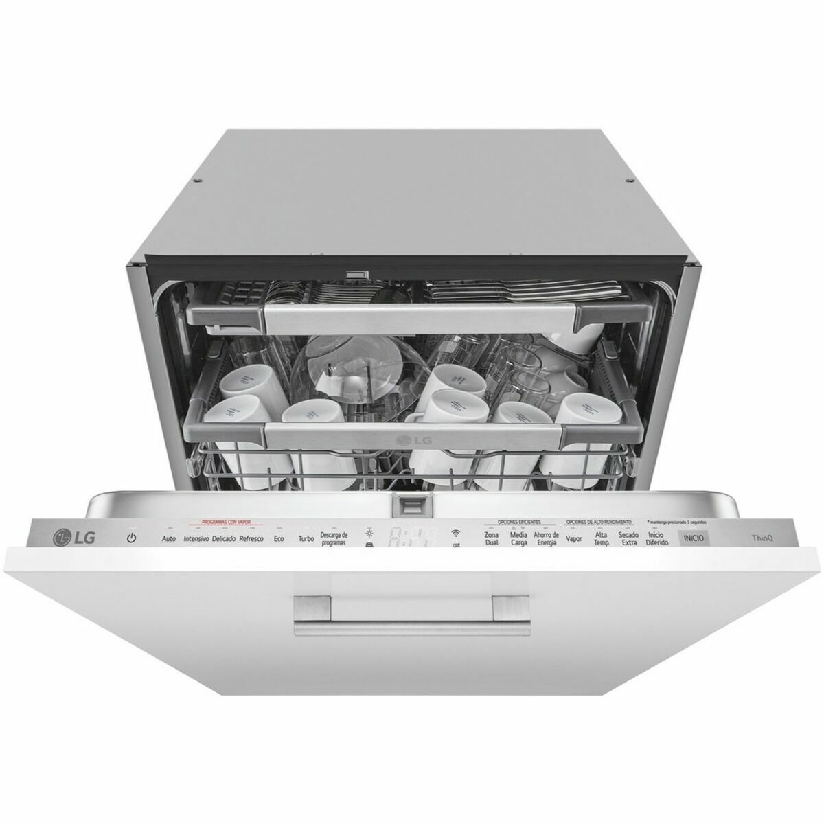 Lavavajillas LG DB365TXS Blanco 60 cm
