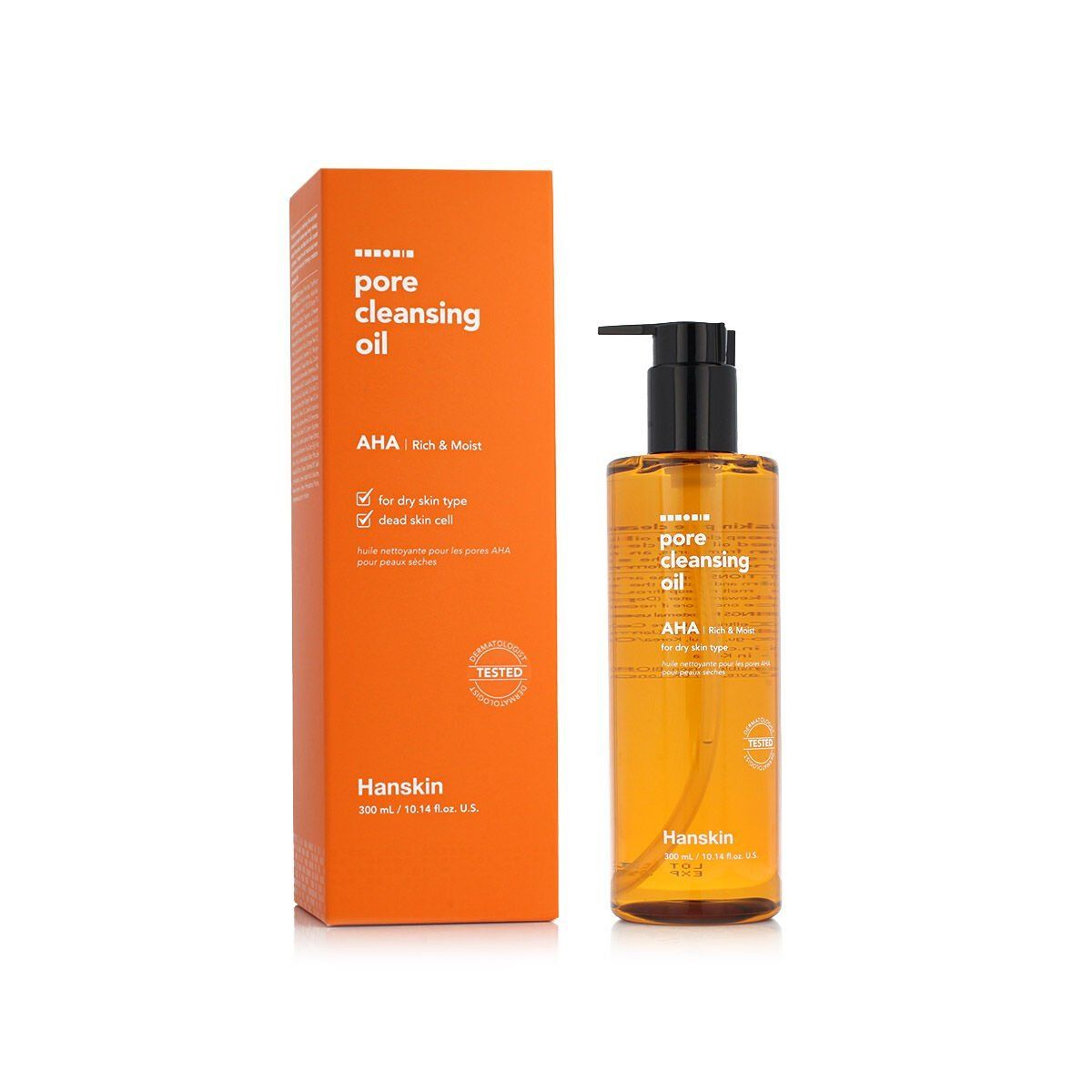 Aceite Desmaquillante Hanskin Pore Cleansing Oil 300 ml