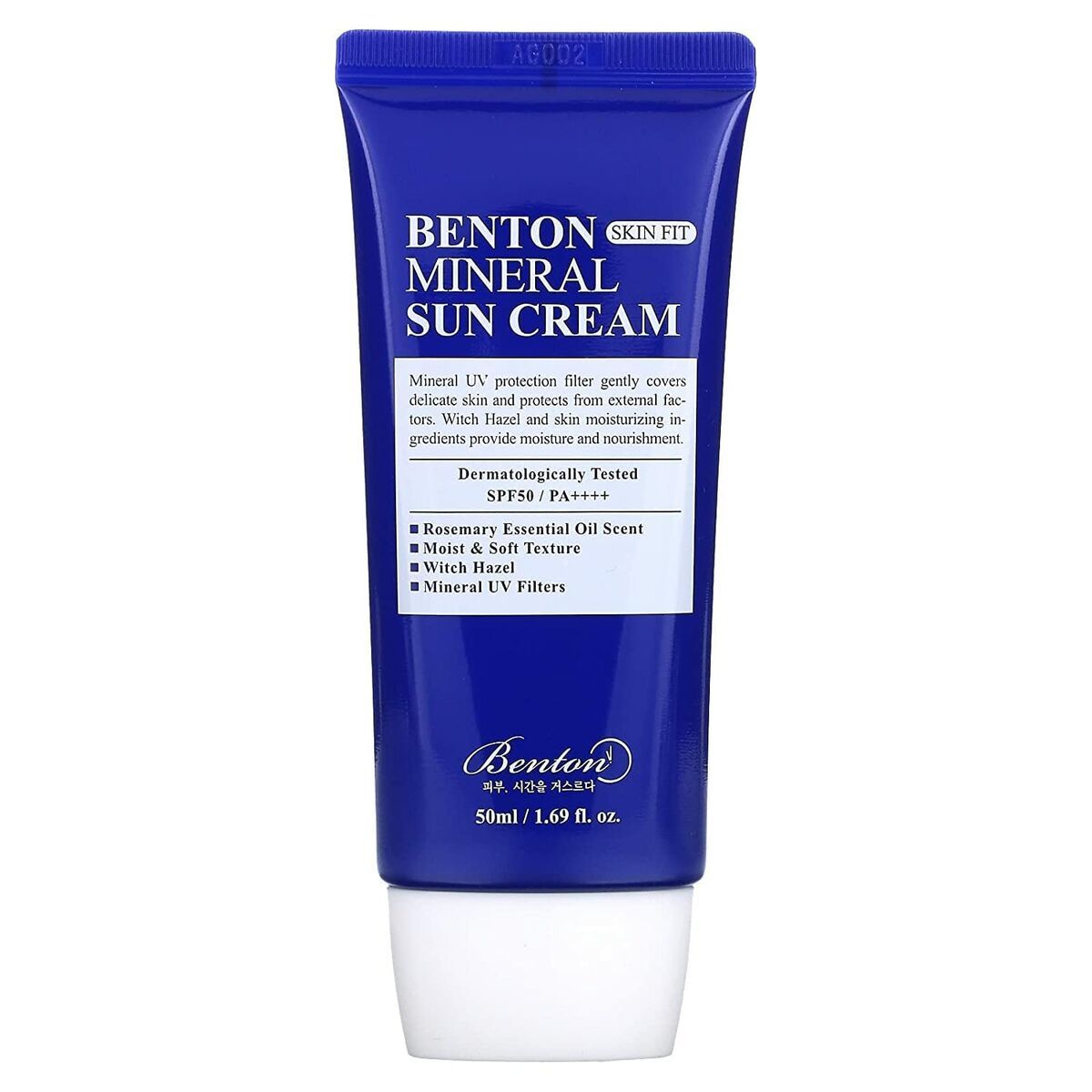 Protector Solar Facial Benton Skin Fit Spf 50+ 50 ml