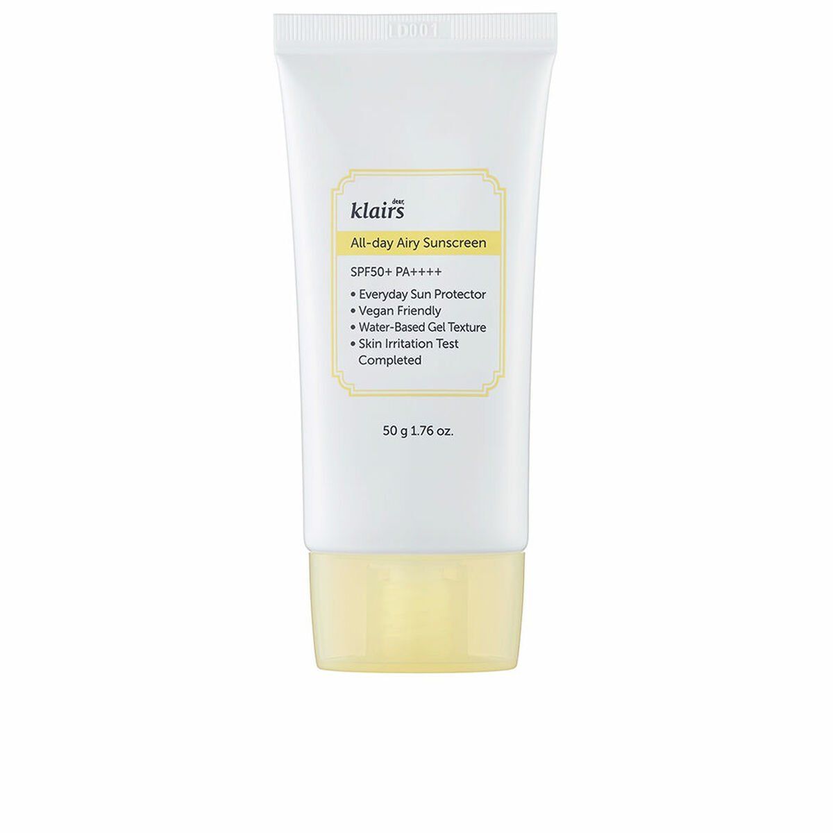 Protector Solar Facial Klairs All-Day Airy Spf 50+ 50 g