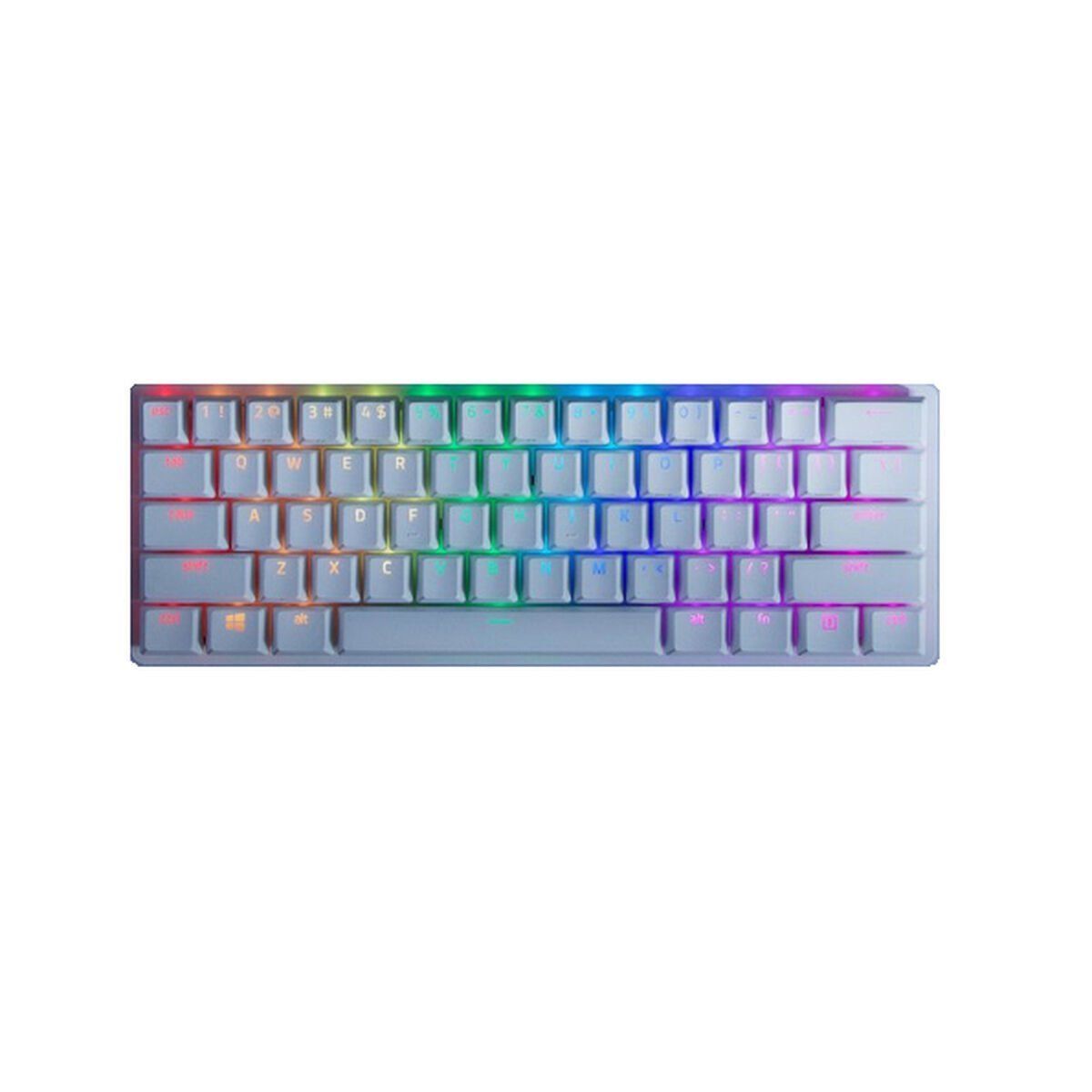 Teclado Gaming Razer Huntsman Mini Blanco Qwerty US
