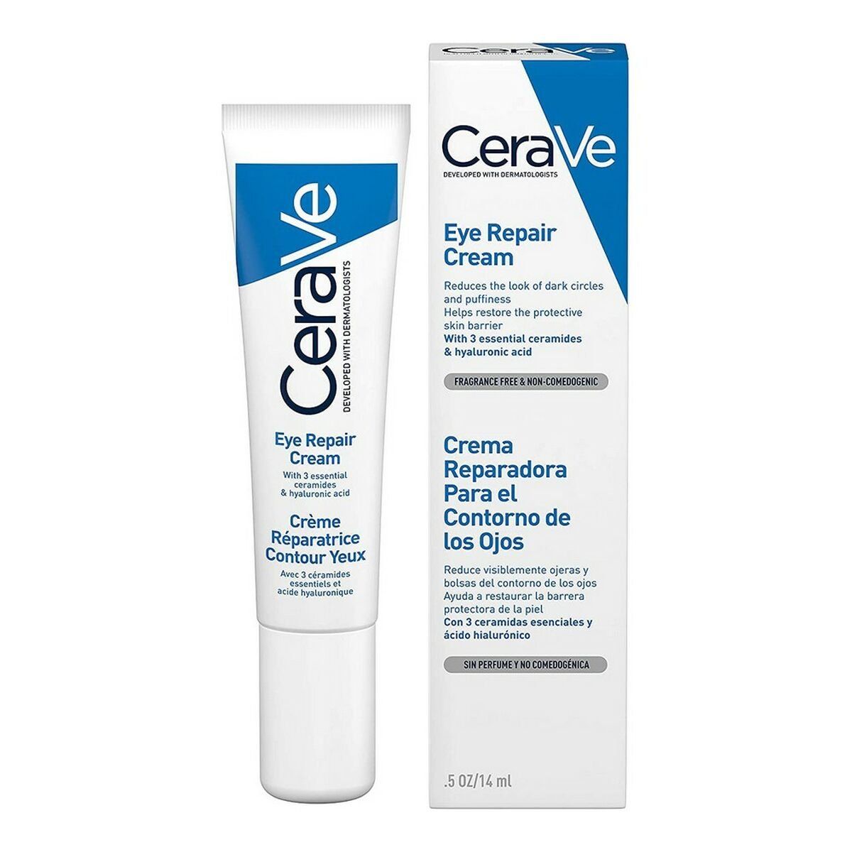 Crema para el Contorno de Ojos CeraVe Eye Repair Cream 14 ml