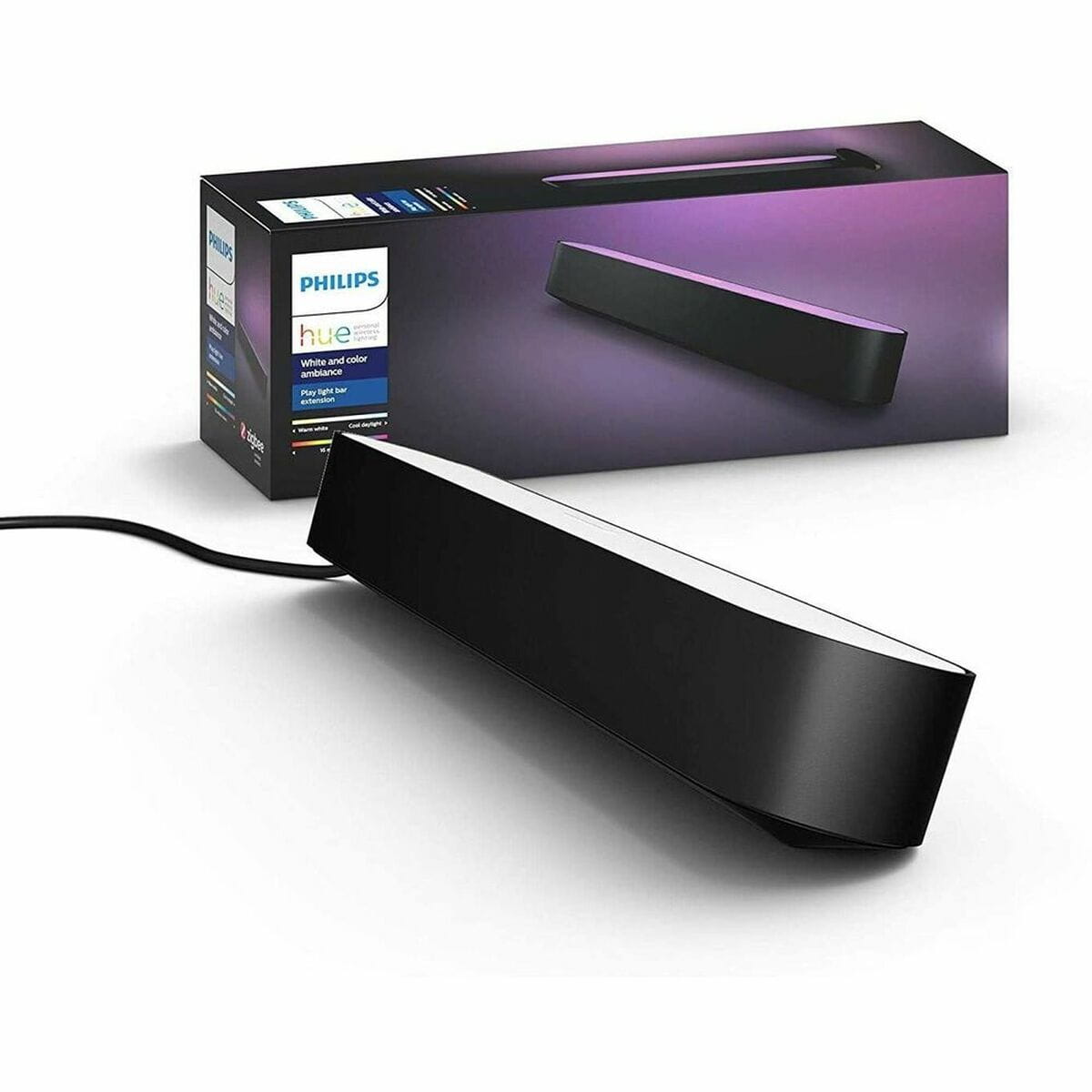 Lámpara LED Inteligente Portátil Philips 7820330P7 Negro 1 W