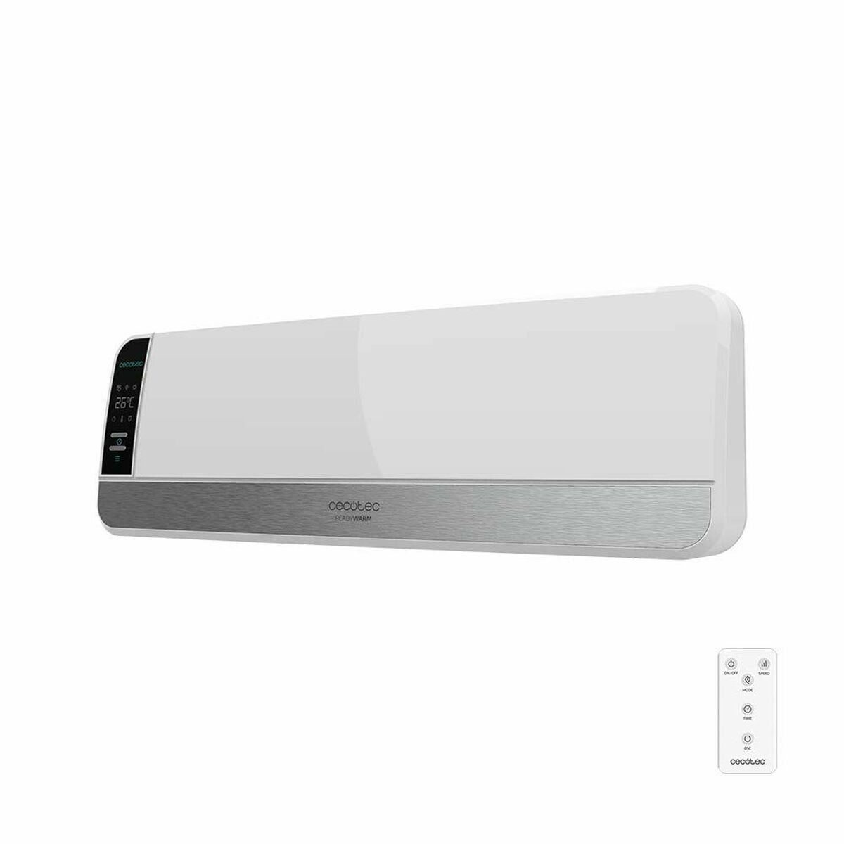 Calefactor Split Cerámico de Pared Cecotec Ready Warm 5250 Swing Box Ceramic 2000 W 1000-2000 W