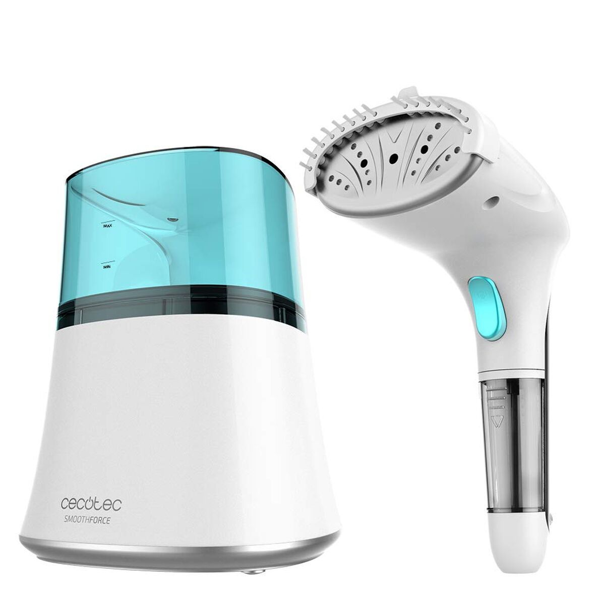 Plancha vertical Cecotec SmoothForce 3000 UltraSteam 1200W Blanco