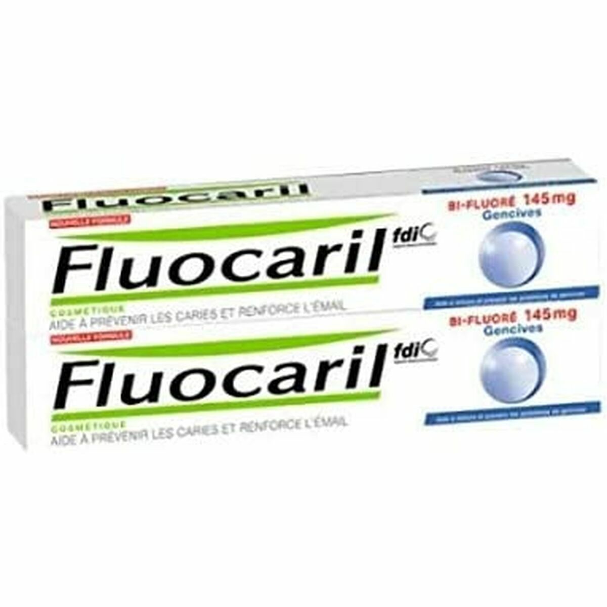 Pasta de Dientes Cuidado Encías Fluocaril Fluoré 75 ml 2 x 75 ml