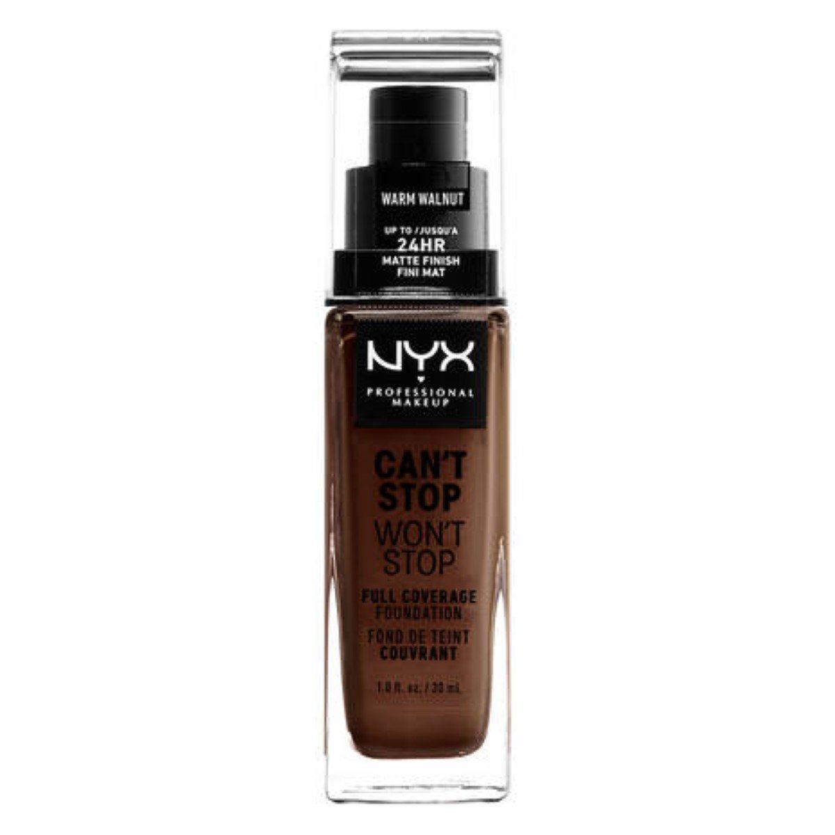 Base de Maquillaje Cremosa NYX T Stop T Stop warm walnut 30 ml
