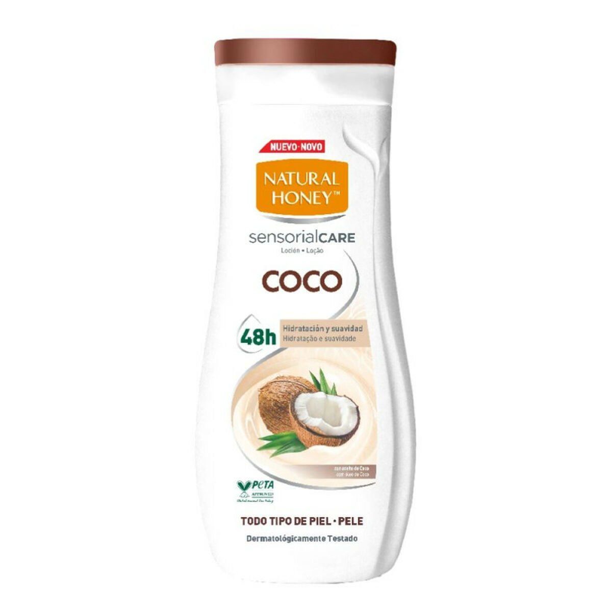 Loción Corporal Extra Nutritiva Natural Honey Sensorial Care 330 ml Coco