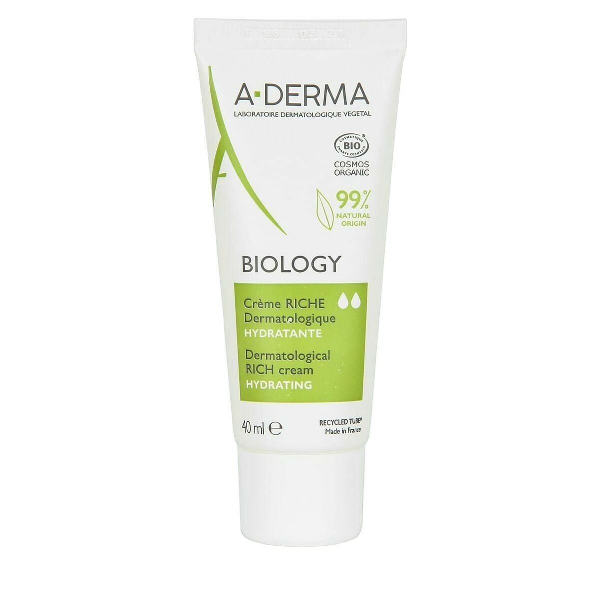 Crema Facial Hidratante A-Derma BIOLOGY 40 ml