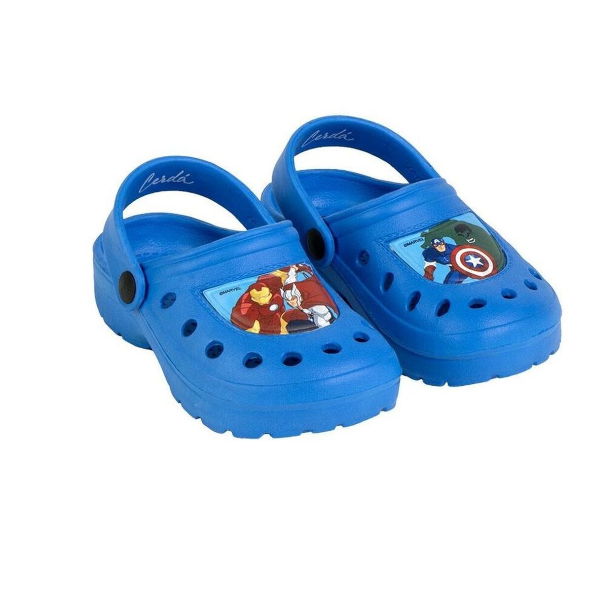 Zuecos de Playa The Avengers Azul