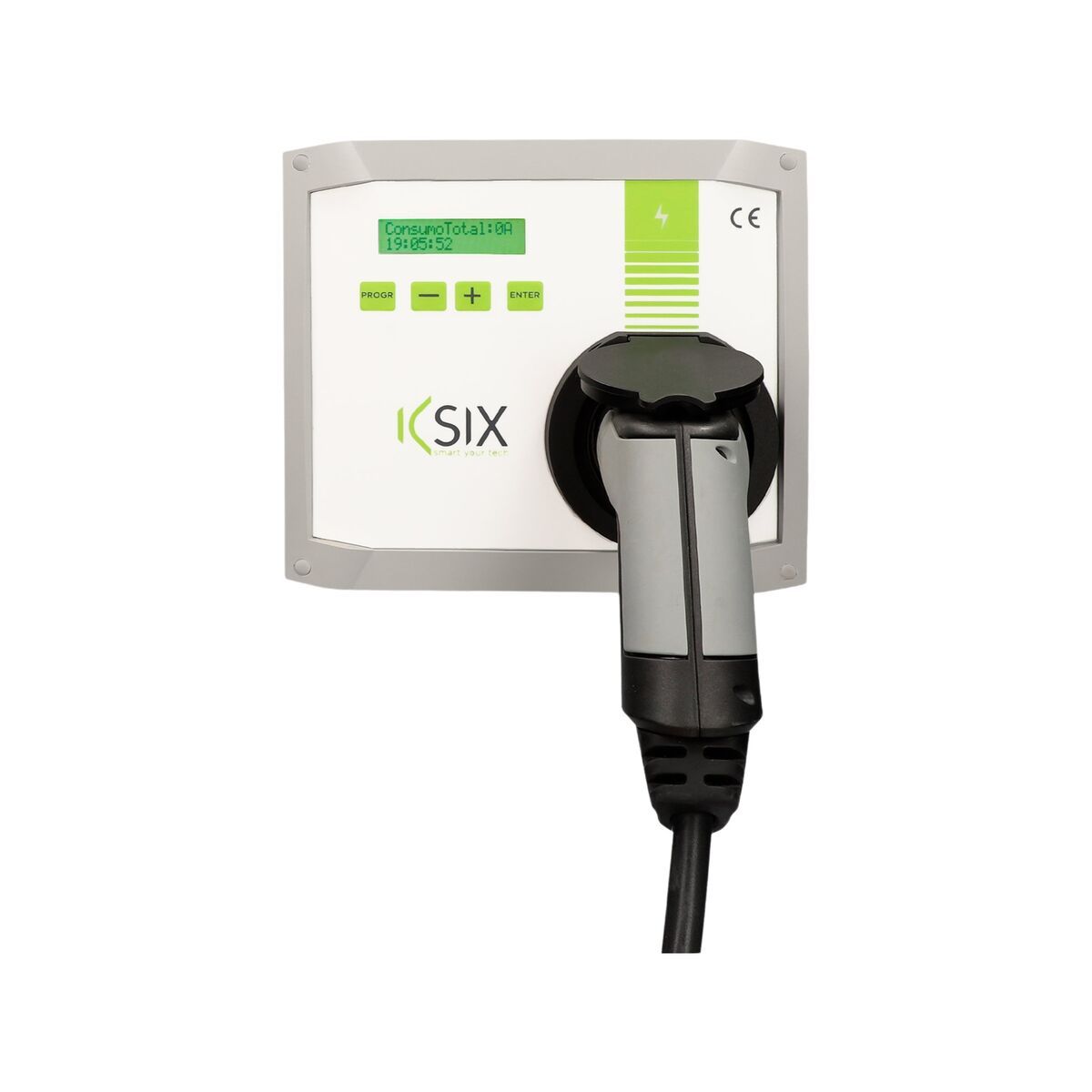 Cargador de coche eléctrico KSIX Policharger IN-SC