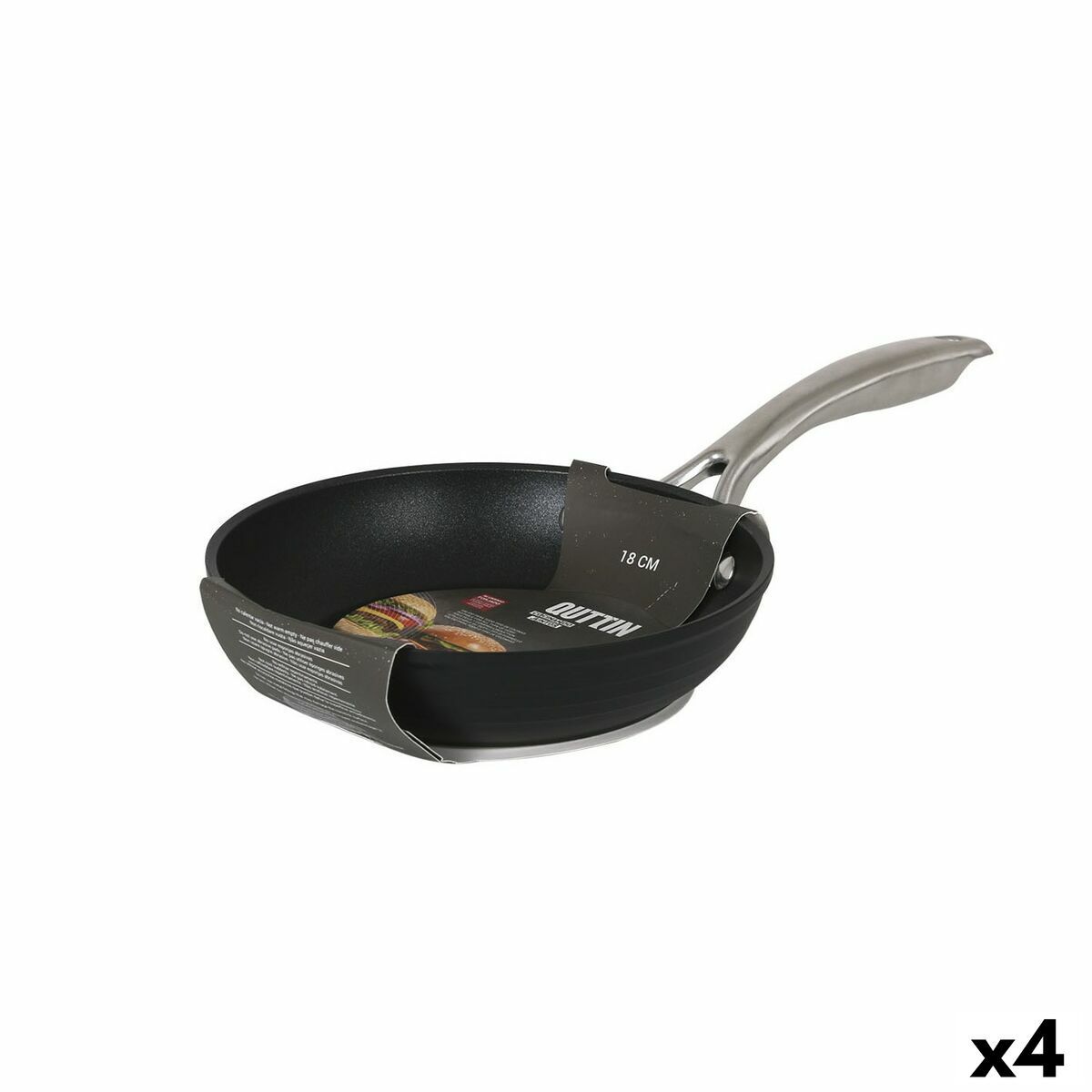Sartén Quttin Spiral Aluminio Aluminio Forjado Ø 18 cm (4 Unidades)