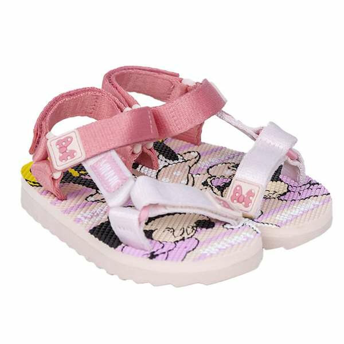 Sandalias Infantiles Minnie Mouse Rosa