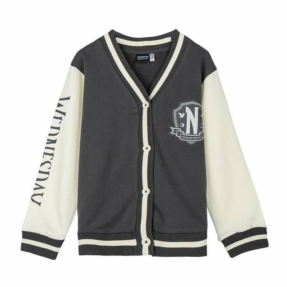Chaqueta de Chándal para Niños Wednesday Gris oscuro