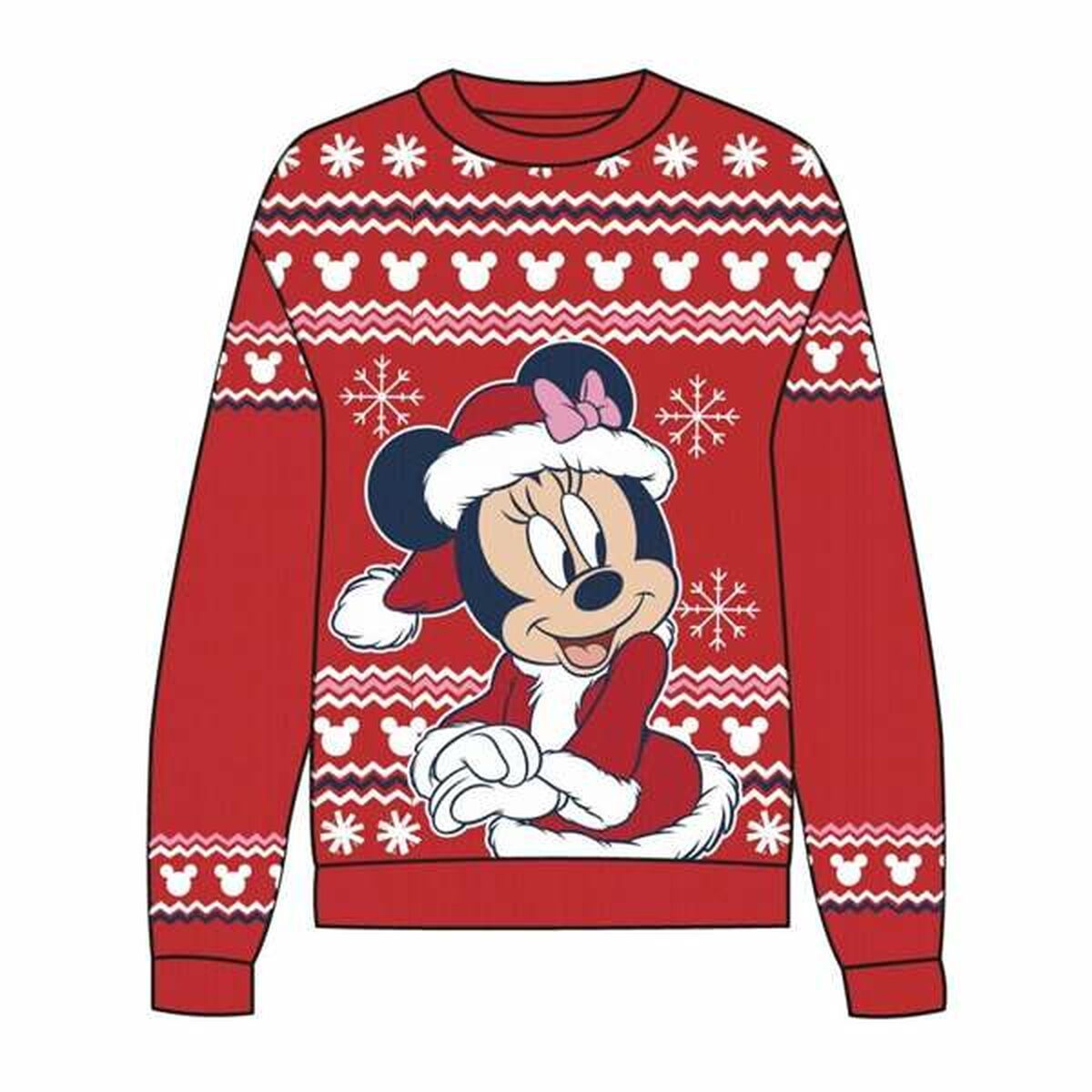 Jersey Unisex Minnie Mouse Rojo
