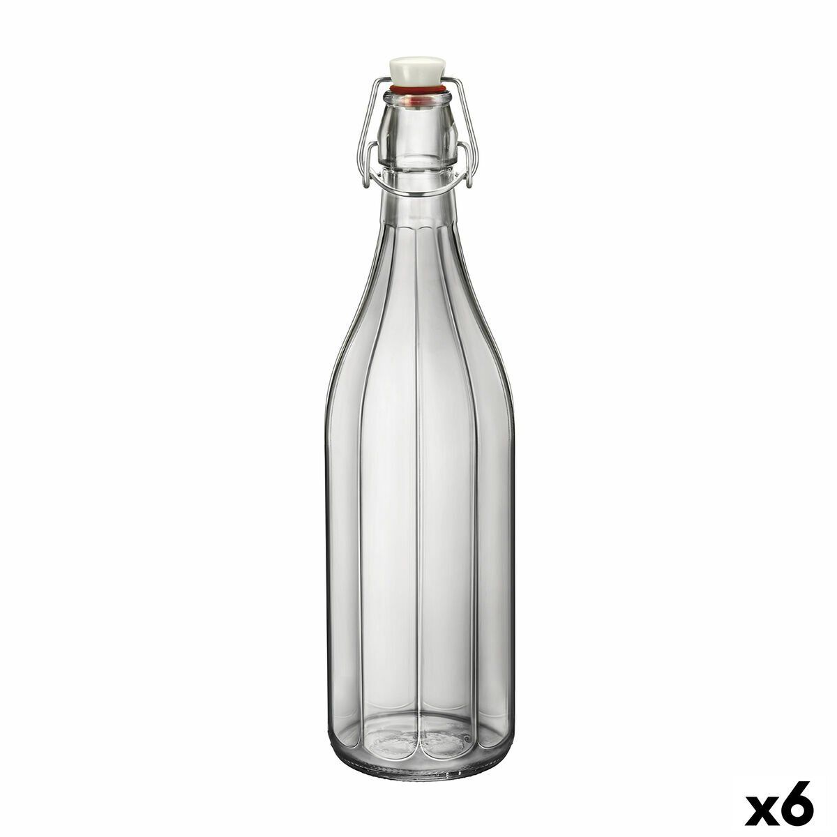 Botella Bormioli Rocco Oxford Transparente Vidrio 1 L (6 Unidades)