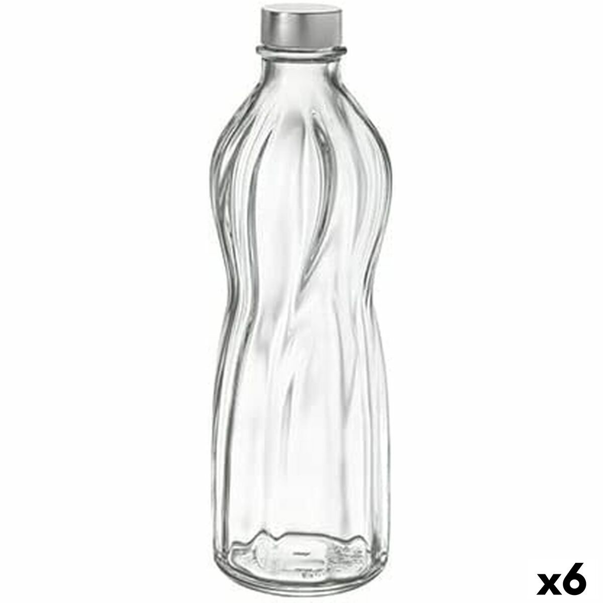 Botella Bormioli Rocco Aqua Transparente (6 Unidades)