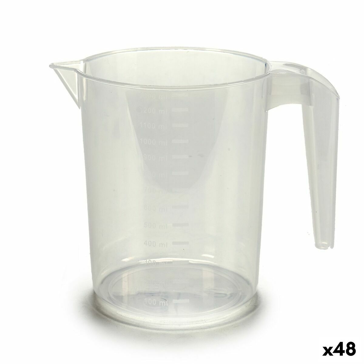 Jarra Medidora Polipropileno Plástico 1,3 L (48 Unidades)