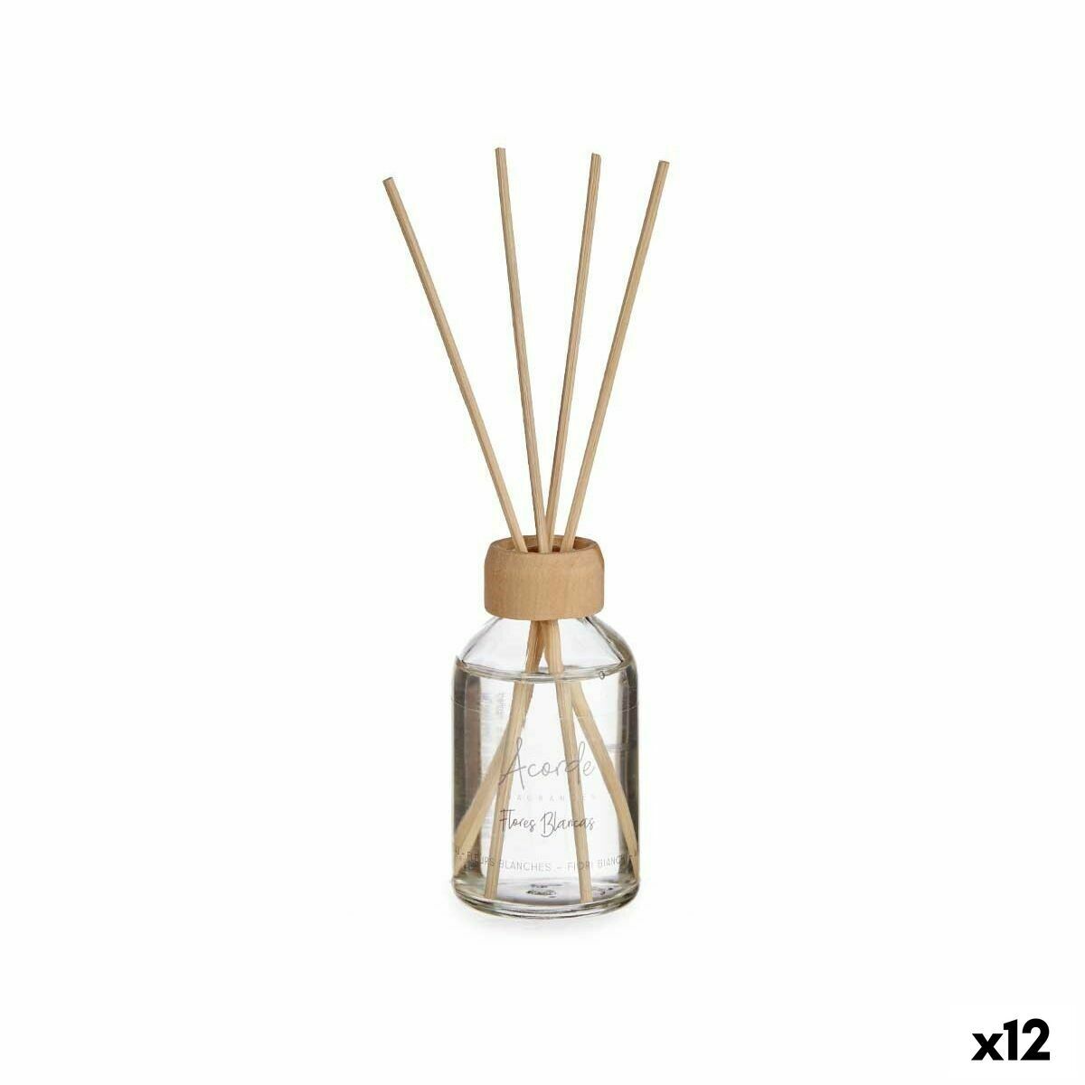 Varitas Perfumadas Acorde Flores blancas 50 ml (12 Unidades)
