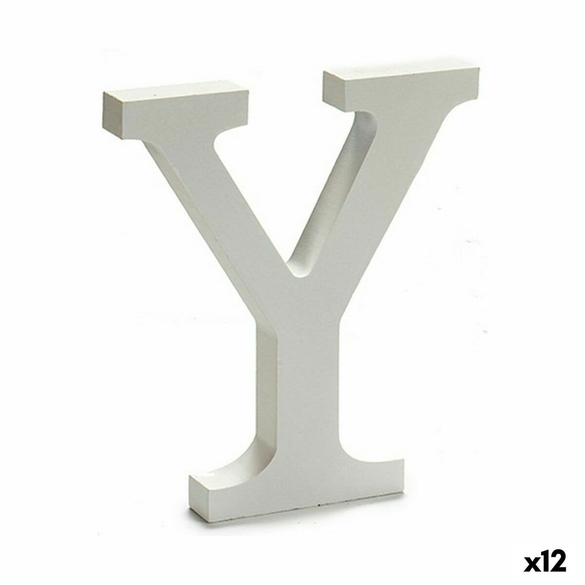 Letra Pincello Y Blanco 1,8 x 21 x 17 cm (12 Unidades)