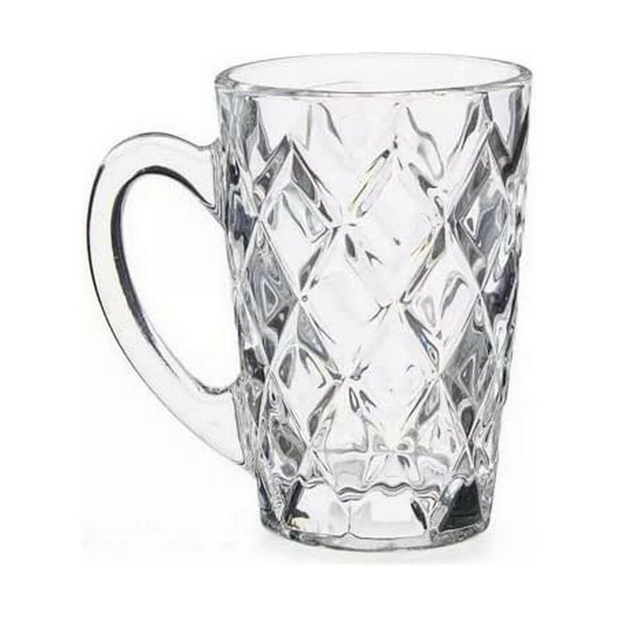 Taza Vivalto Transparente Diamante 110 ml (6 Unidades)