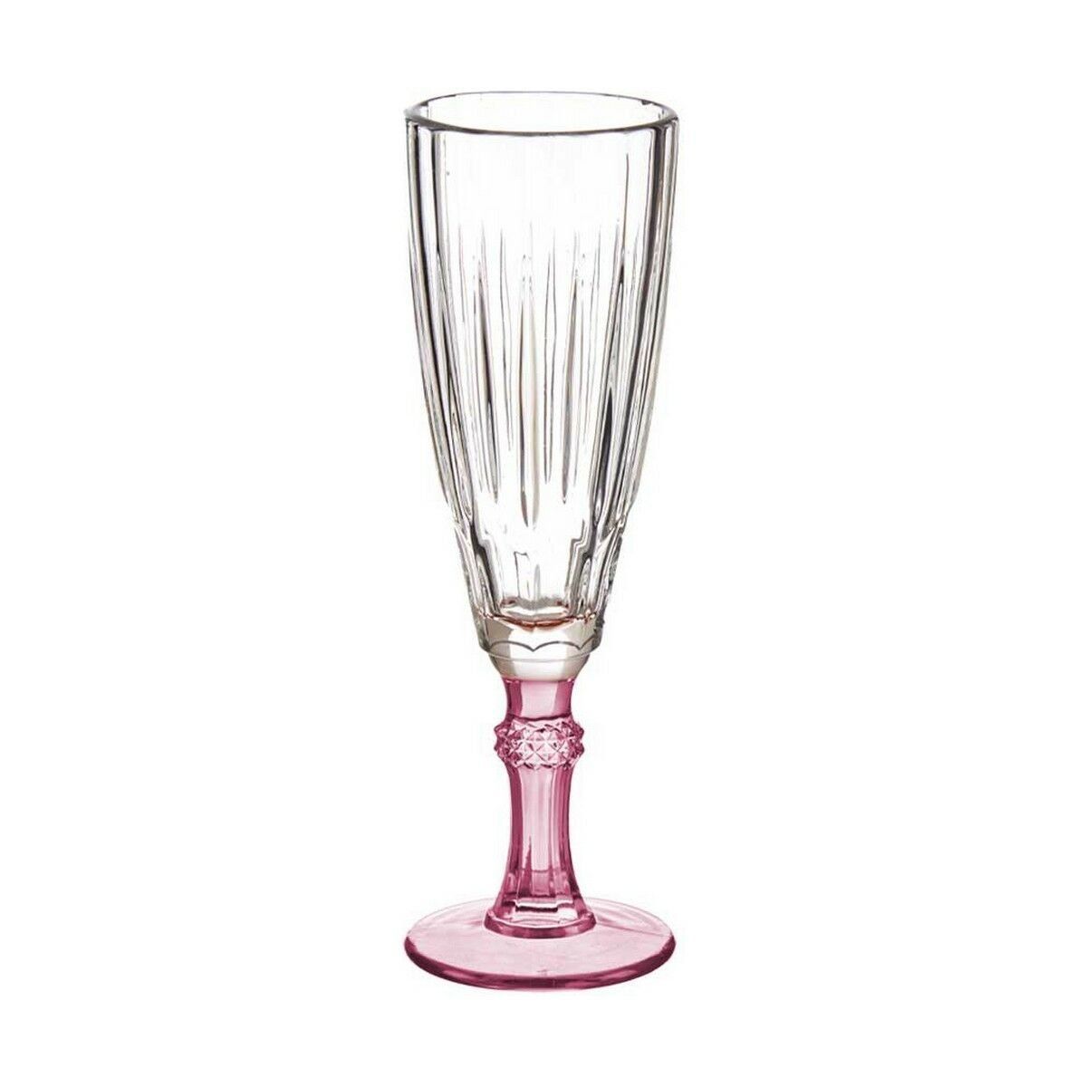 Copa de champán Vivalto Rosa Cristal 170 ml (6 Unidades)