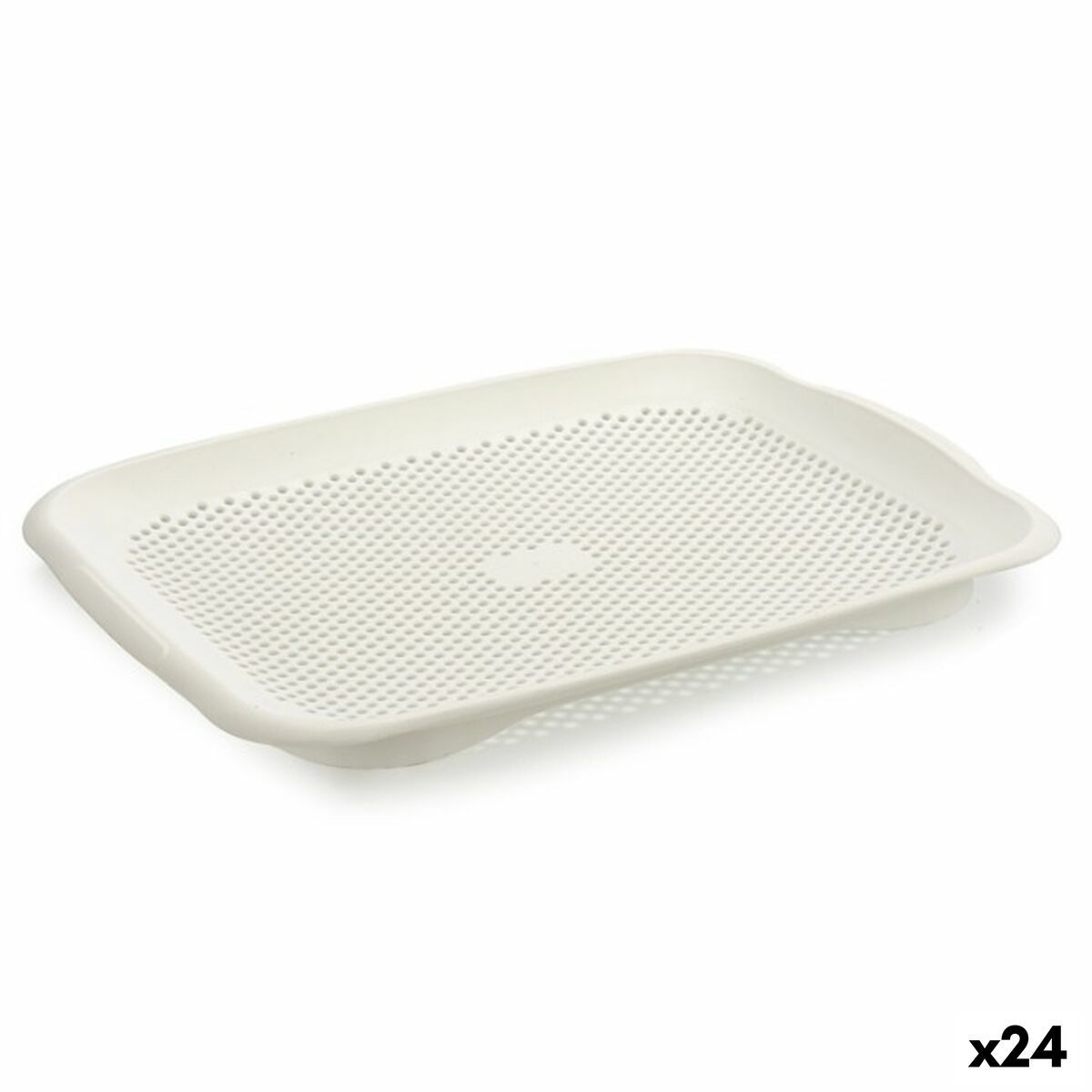 Escurridor Gondol Blanco Plástico 27 x 3 x 36,3 cm (24 Unidades)