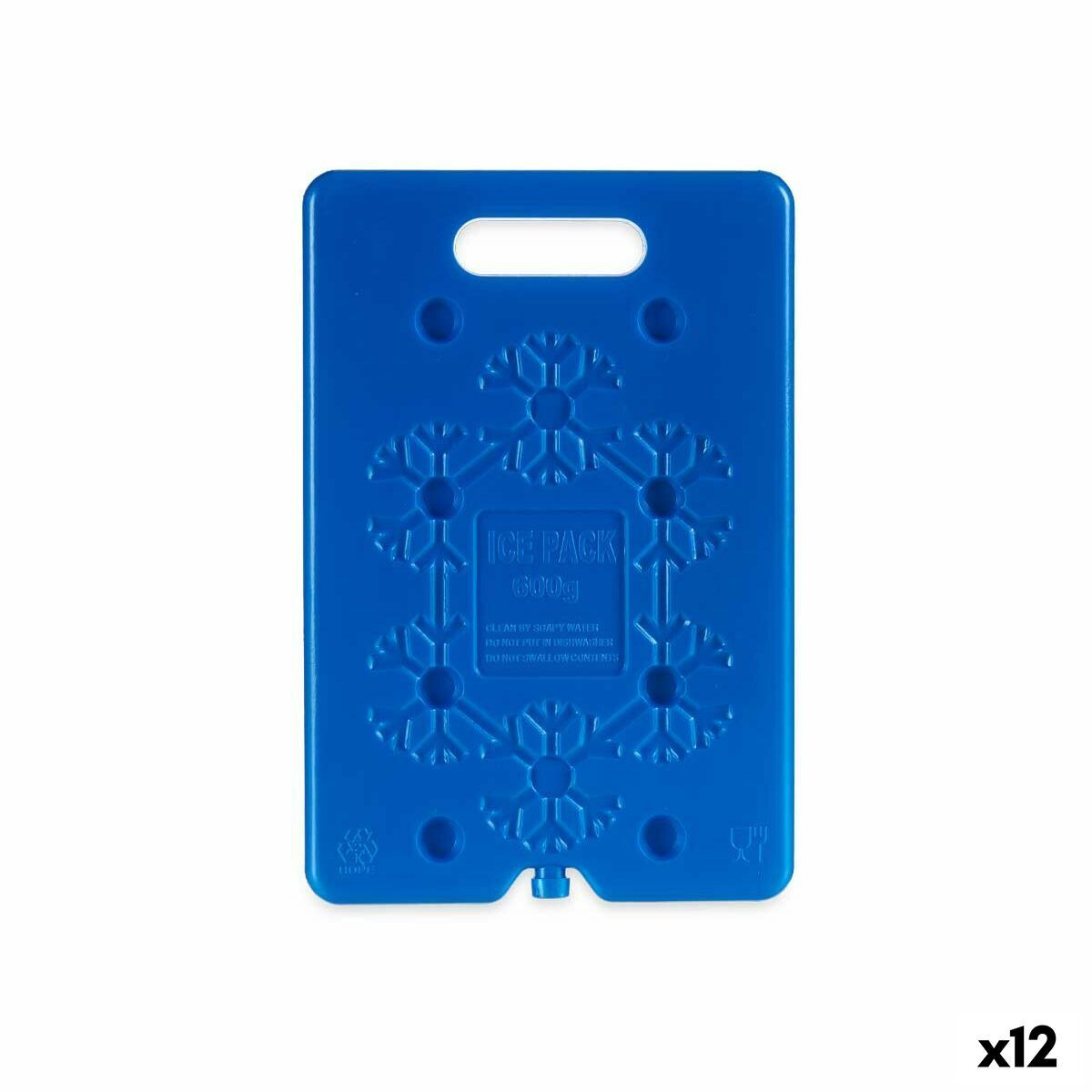 Acumulador de Frío Leknes Azul Plástico 600 ml 20 x 1,5 x 30 cm 30 x 1,5 x 20 cm (12 Unidades)