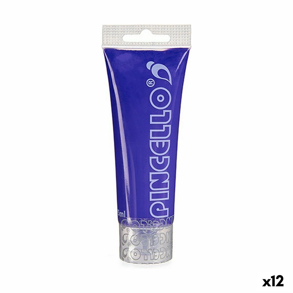 Pintura acrílica Pincello Morado 75 ml (12 Unidades)