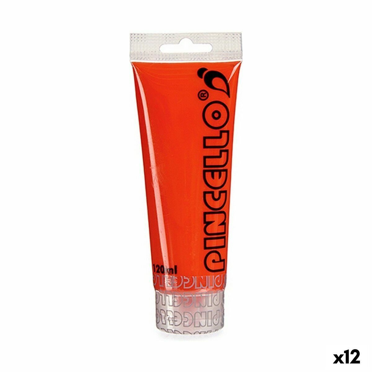 Pintura acrílica Pincello Rojo 120 ml (12 Unidades)