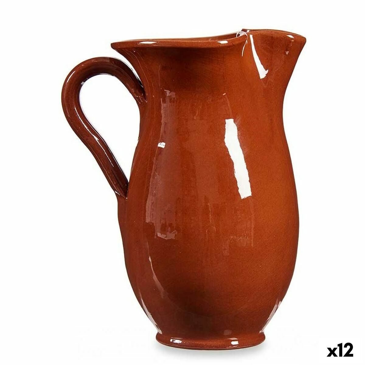 Jarra La Dehesa Marrón Barro cocido 1 L (12 Unidades)