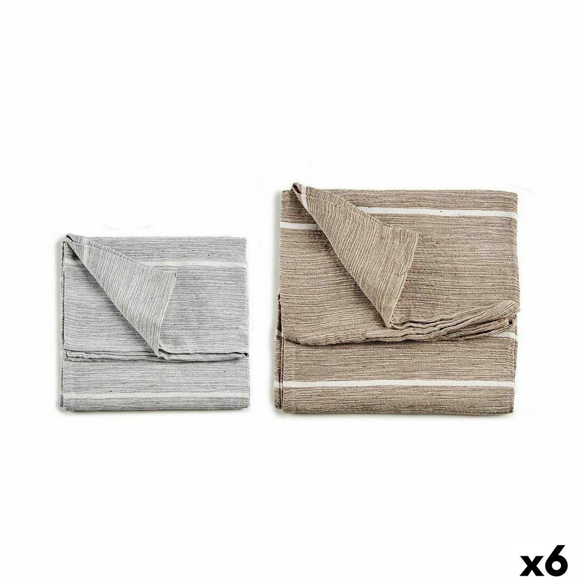 Cubre sofá Gift Decor 130 x 160 cm 11 x 35 x 11 cm Rayas (6 Unidades)