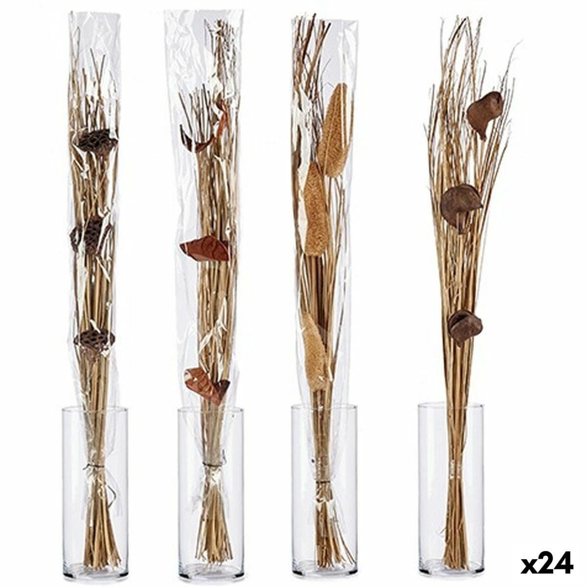 Ramilletes Gift Decor Natural 100 cm 12 x 96 x 10 cm (24 Unidades)