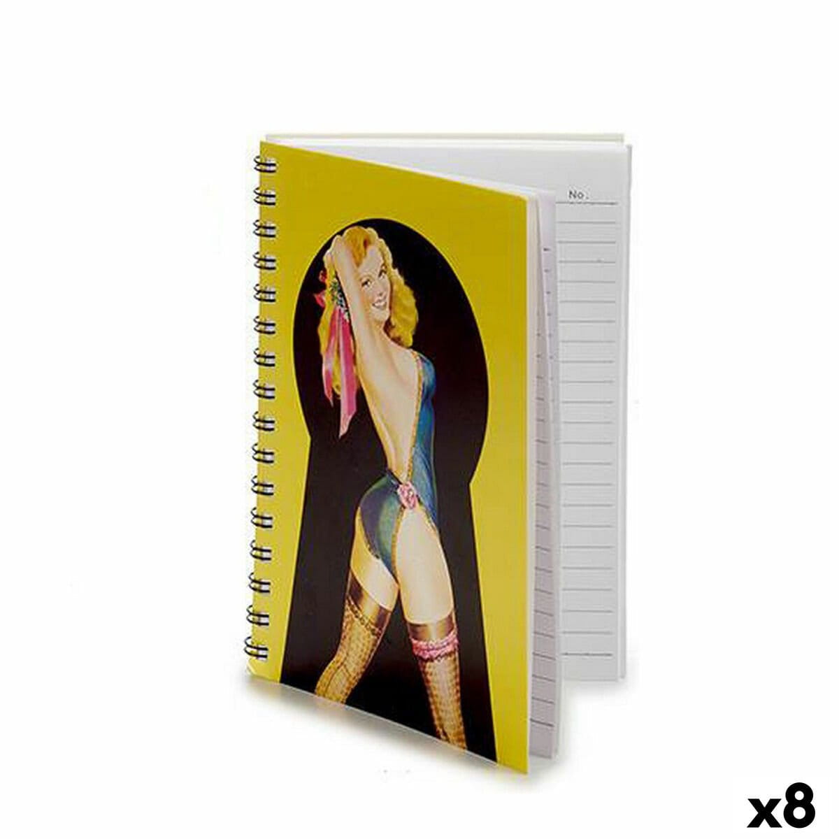 Libreta de Anillas Pincello A5 3D (8 Unidades)
