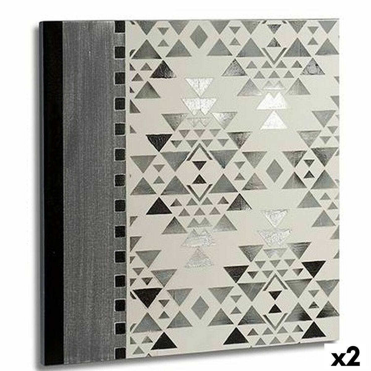 Cuadro Gift Decor 78 x 2,5 x 78 cm Étnico (2 Unidades)